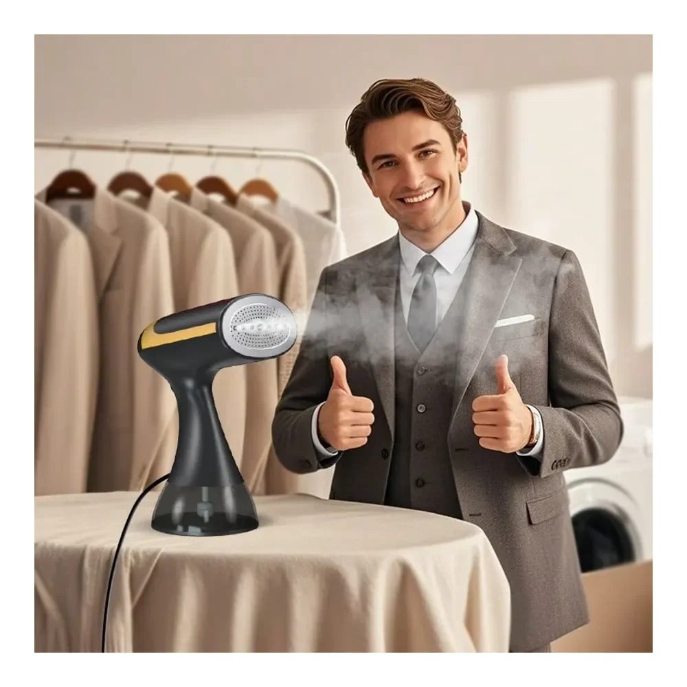Steamer For Clothes 1100 Watt, Handheld Clothes Steam Iron For Travel, Clothes Care School Supplies, 20s Fast HeatUp, 300ml Larg
Steamer For Clothes 1100 Watt, Handheld Clothes Steam Iron For Travel, Clothes Care School Supplies, 20s Fast HeatUp, 300ml Larg