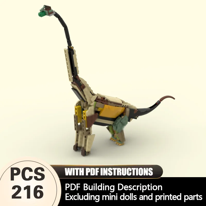Creators Animal Series Model MOC Building Bricks Lusotitan Atalaiensis Modular Technology Gifts Holiday Assemble Children Toys
Creators Animal Series Model MOC Building Bricks Lusotitan Atalaiensis Modular Technology Gifts Holiday Assemble Children Toys