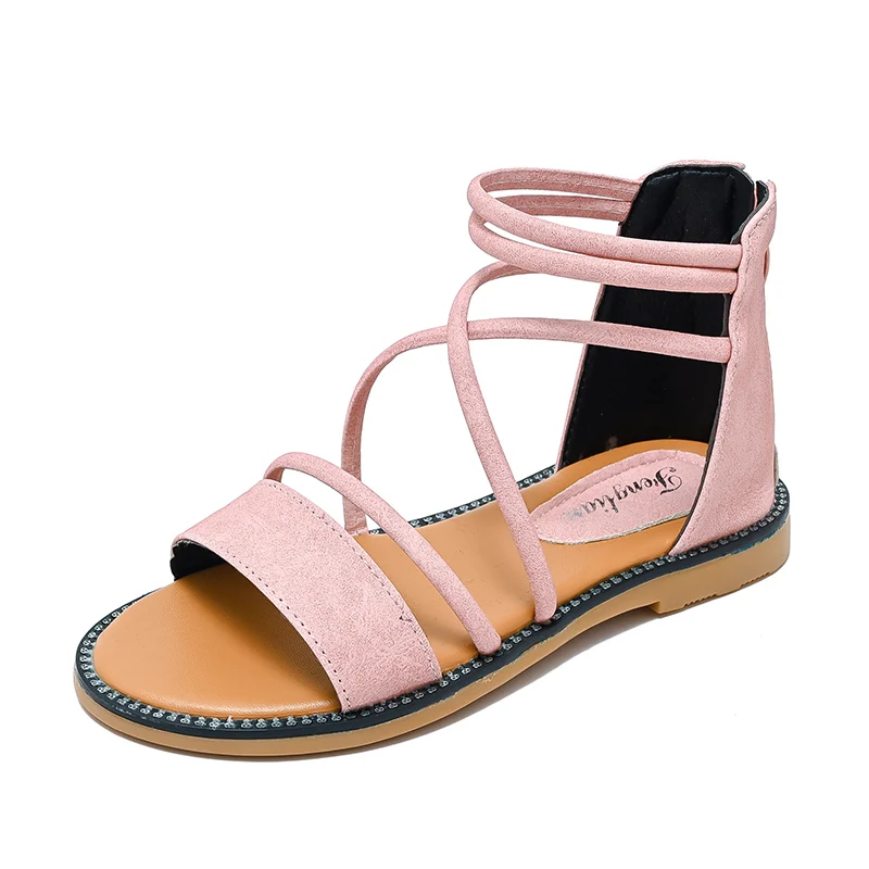 Girls' Sandals Summer Children Shoes Soft Soles Girls Open-toe Princess Shoes Kids Fashion Sandals Flat Casual Sneakers
Girls' Sandals Summer Children Shoes Soft Soles Girls Open-toe Princess Shoes Kids Fashion Sandals Flat Casual Sneakers
