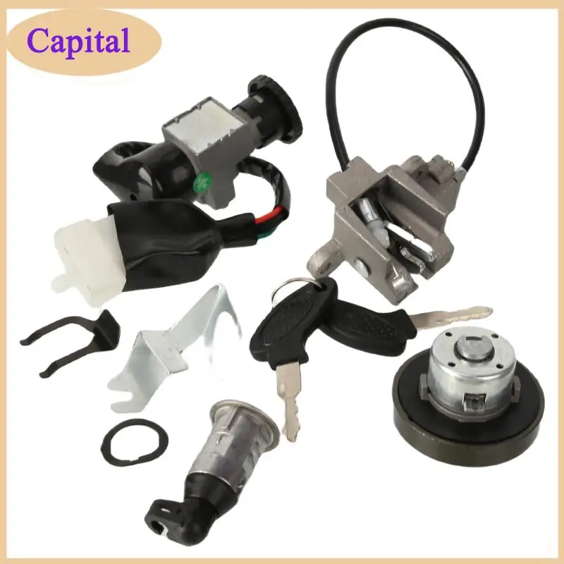 NEW Motorcycle Ignition Switch Key Lock Set for GY6 49cc 50cc Taotao ATM50-A Roketa MC-08-50 YY50QT-6 Jonway Scooter Moped
NEW Motorcycle Ignition Switch Key Lock Set for GY6 49cc 50cc Taotao ATM50-A Roketa MC-08-50 YY50QT-6 Jonway Scooter Moped