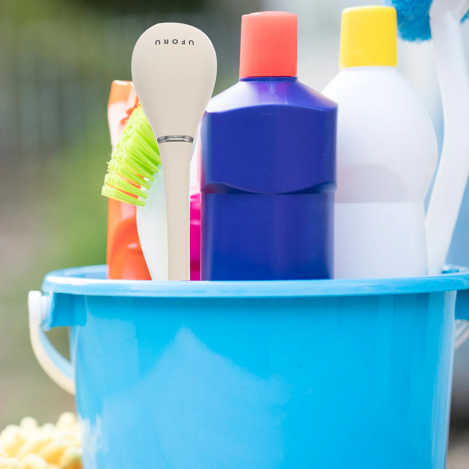 Toilet Brush Cream White Silicon Automatic Opening Wall Mount Lightweight Efficient Cleaning Tool for Toilet Bowl Sink Bathtub
Toilet Brush Cream White Silicon Automatic Opening Wall Mount Lightweight Efficient Cleaning Tool for Toilet Bowl Sink Bathtub