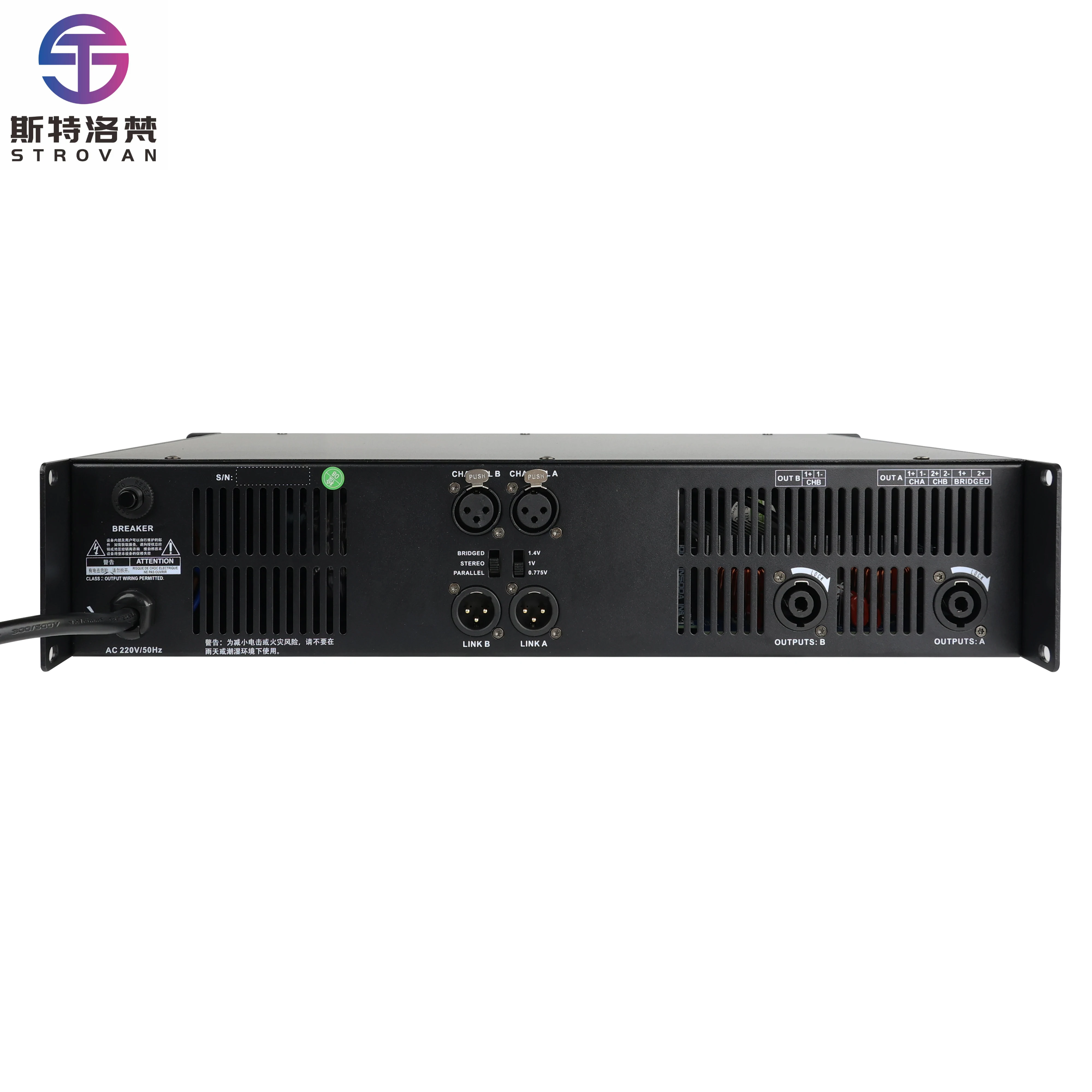 RV-CA1300 Professional 1300W Multimode Amplifier Ergonomic Visual Differentiation Conference System Metal Speaker
RV-CA1300 Professional 1300W Multimode Amplifier Ergonomic Visual Differentiation Conference System Metal Speaker