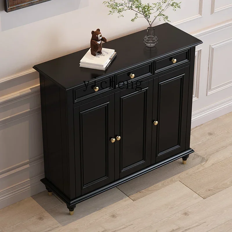 GZ-20 American rural solid wood three-door shoe cabinet light luxury multi-functional storage storage cabinet
GZ-20 American rural solid wood three-door shoe cabinet light luxury multi-functional storage storage cabinet