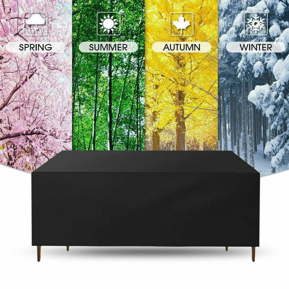For Bad Weather Furniture Set Cover BBQ Grill Cover Black Double Sewing Double Stitching Dustproof S210D Oxford
For Bad Weather Furniture Set Cover BBQ Grill Cover Black Double Sewing Double Stitching Dustproof S210D Oxford