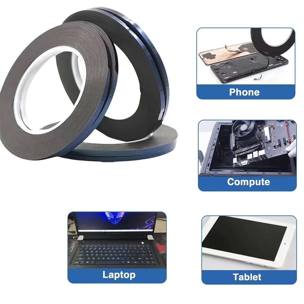 3mm LCD Screen Repair Tape for Mobile Phones, iPads, Tablets, Laptops and Cameras Screen Repair Tape Adhesives
3mm LCD Screen Repair Tape for Mobile Phones, iPads, Tablets, Laptops and Cameras Screen Repair Tape Adhesives