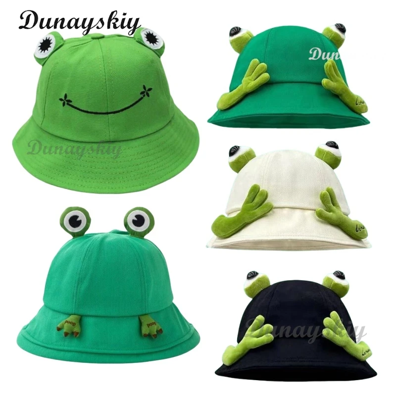 Cute Frog Bucket Hats Cosplay Accessories Women Bucket Hat Women Summer Outdoor Sun Fishing Cap Cotton Wild Panama Decorative
Cute Frog Bucket Hats Cosplay Accessories Women Bucket Hat Women Summer Outdoor Sun Fishing Cap Cotton Wild Panama Decorative