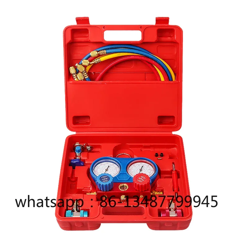 Automobile air conditioning refrigerant fluoridation meter set fluoridation pipe joint tool
Automobile air conditioning refrigerant fluoridation meter set fluoridation pipe joint tool