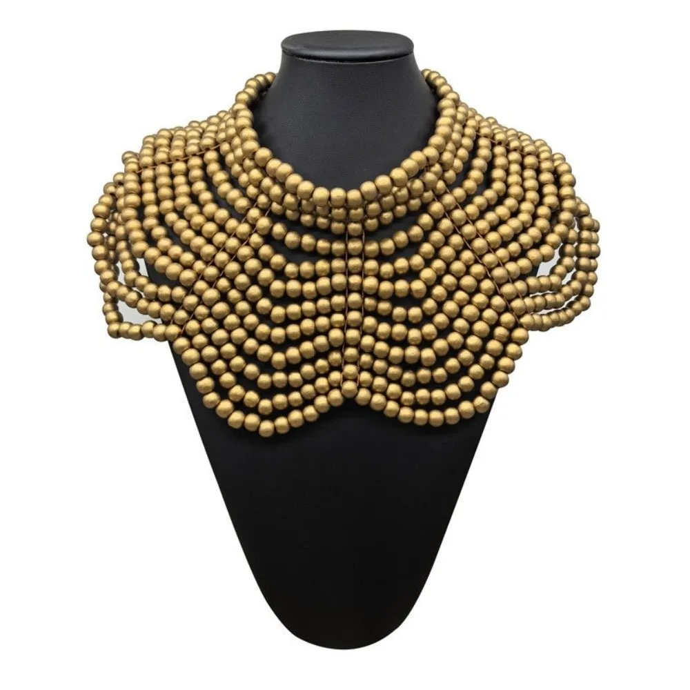 Fashion Handmade Bead Bohemian Style Versatile Shawl Multi-Layer Collar Jewelry
Fashion Handmade Bead Bohemian Style Versatile Shawl Multi-Layer Collar Jewelry