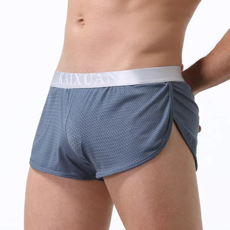 Summer Men‘s Aro Pants Youth Mesh Breathable Inner Pouch Boxer Short Modal Soft Thin Homewear Male Comfort Sports Running Trunks
Summer Men‘s Aro Pants Youth Mesh Breathable Inner Pouch Boxer Short Modal Soft Thin Homewear Male Comfort Sports Running Trunks