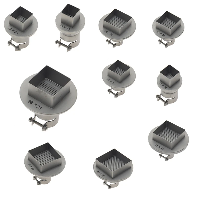 1Pcs BGA Nozzle SMD Welding Nozzle 850 Hot Air Welding Station Nozzles,Universal BGA Nozzle Welding Accessories
1Pcs BGA Nozzle SMD Welding Nozzle 850 Hot Air Welding Station Nozzles,Universal BGA Nozzle Welding Accessories