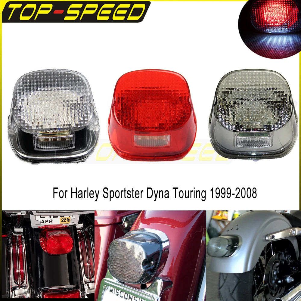 Red&White LED Back Tail Light Rear Stop Brake Lamp Running Indicator For Harley Softail Dyna Touring Sportster Wide Super Glide
Red&White LED Back Tail Light Rear Stop Brake Lamp Running Indicator For Harley Softail Dyna Touring Sportster Wide Super Glide