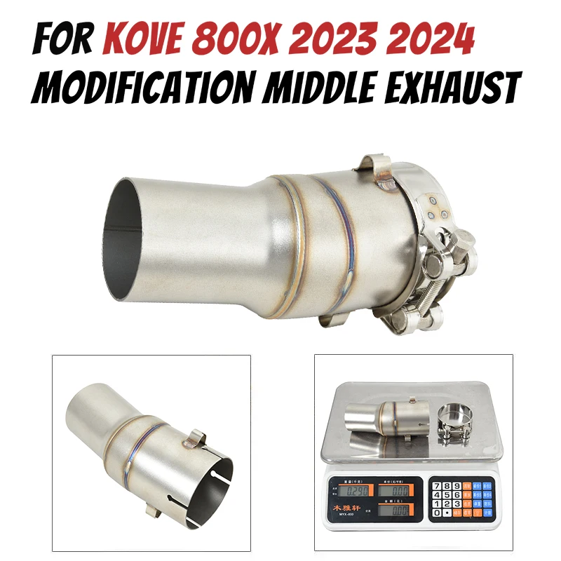 Для Kove 800X Adventure Rally Pro 800 X ADV 2023 2024 мотоциклетные выхлопные системы побега, среднее звено, соединение выхлопной трубы 51 мм
Для Kove 800X Adventure Rally Pro 800 X ADV 2023 2024 мотоциклетные выхлопные системы побега, среднее звено, соединение выхлопной трубы 51 мм