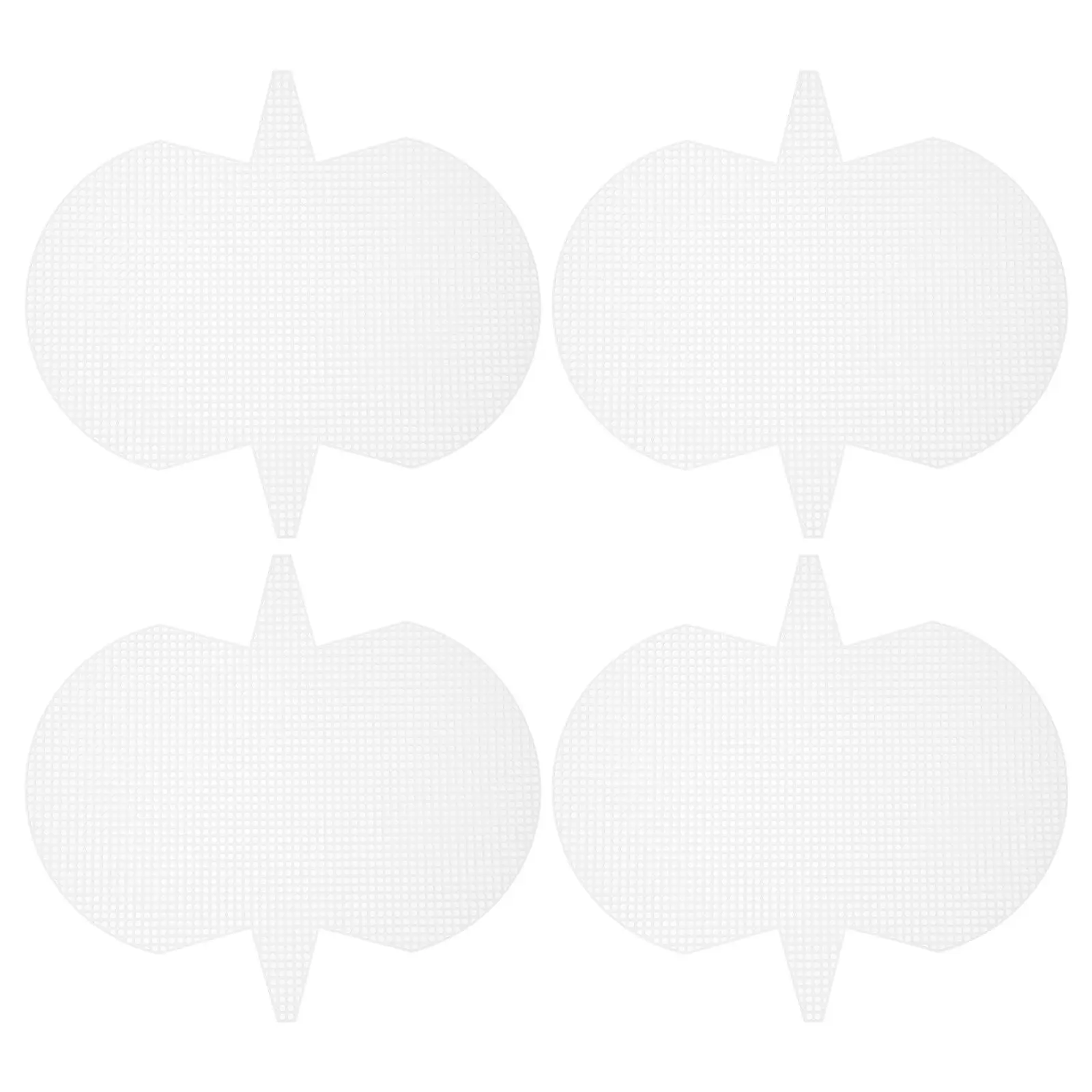 4 Pcs Cross Stitch Grid Board Plastic Canvas Mesh Kit Bag Weaving Material DIY Making
4 Pcs Cross Stitch Grid Board Plastic Canvas Mesh Kit Bag Weaving Material DIY Making