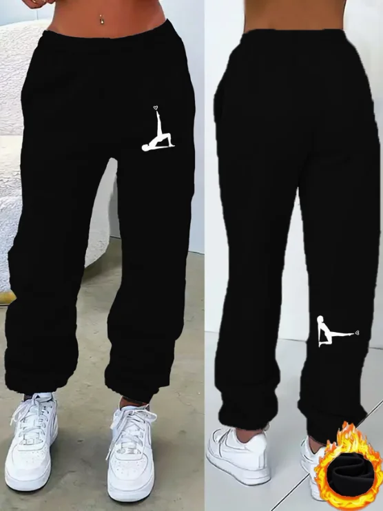 Y2K, Trendy Fashion, Trendy Prints, Women's Fleece-Lined Loose Sweatpants, Casual and Comfortable, Women's Autumn and Winter Clothing
Y2K, Trendy Fashion, Trendy Prints, Women's Fleece-Lined Loose Sweatpants, Casual and Comfortable, Women's Autumn and Winter Clothing