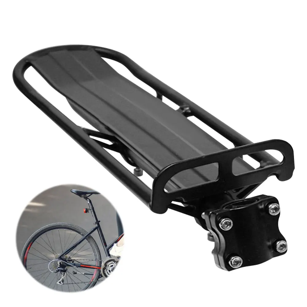 Adjustable Bicycle Cargo Rack Aluminum Alloy Bicycle Luggage Carrier Load 10kg Bike Frame Rear Seat Post Rack for Mountain Bike
Adjustable Bicycle Cargo Rack Aluminum Alloy Bicycle Luggage Carrier Load 10kg Bike Frame Rear Seat Post Rack for Mountain Bike
