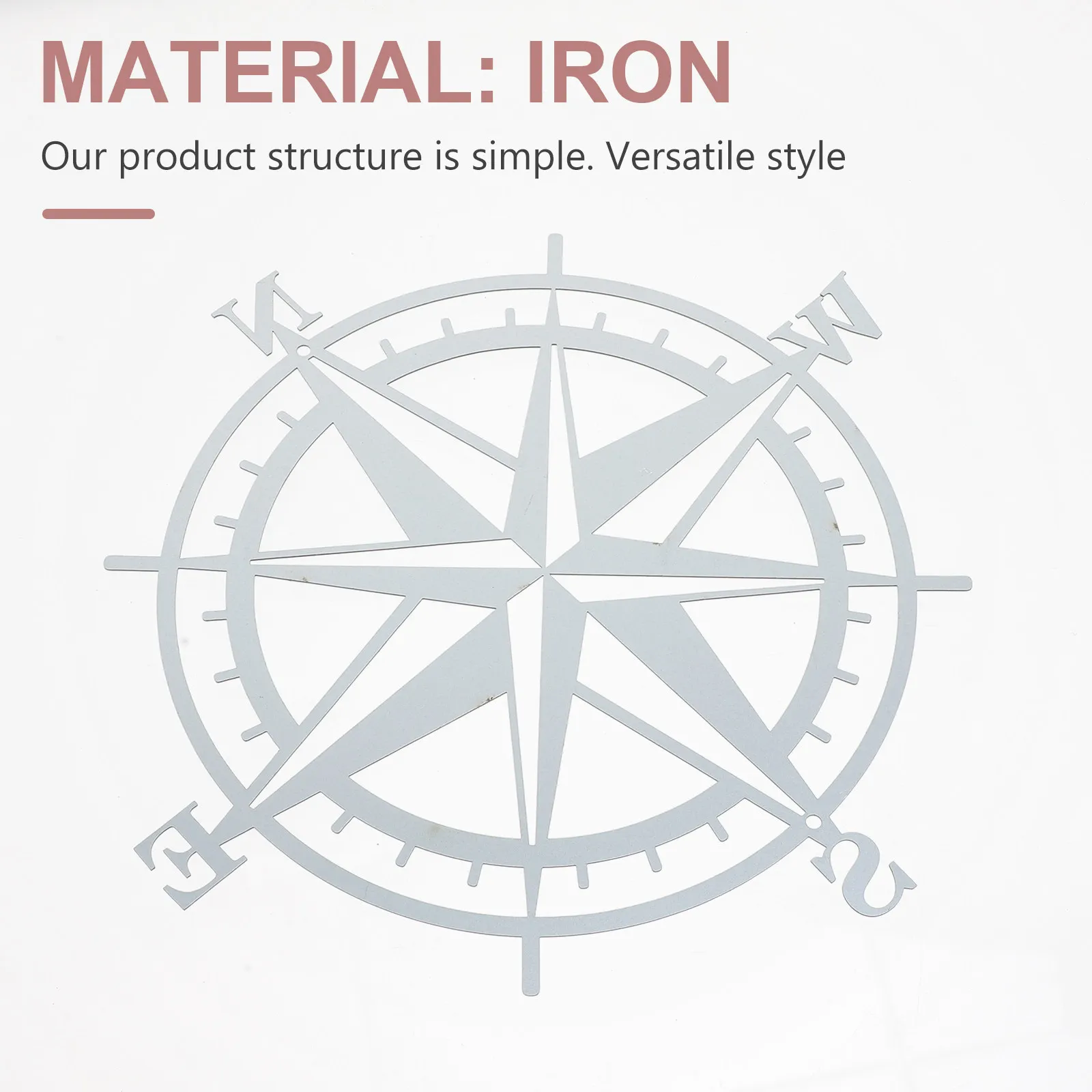 Compass Hanging Decor Premium Iron Wall Pendant Chic Home Decoration Compass Ornament Door Entrance Corridor Studio Scene
Compass Hanging Decor Premium Iron Wall Pendant Chic Home Decoration Compass Ornament Door Entrance Corridor Studio Scene