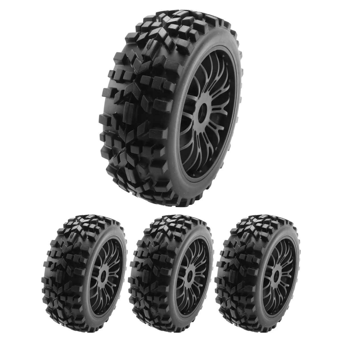 ABMW-4Pc RC Wheels and Tyres with Hex 17mm Wheels Rims 1/8 Scale Off-Road Car for 1:8 RC On-Road Car
ABMW-4Pc RC Wheels and Tyres with Hex 17mm Wheels Rims 1/8 Scale Off-Road Car for 1:8 RC On-Road Car