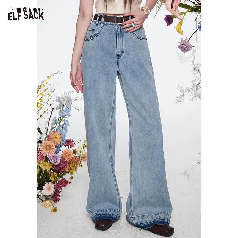 ELFSACK 2025 Spring New Arrivals Y2K High Waist Wide Leg Pants Casual Trendy Jeans Women
ELFSACK 2025 Spring New Arrivals Y2K High Waist Wide Leg Pants Casual Trendy Jeans Women