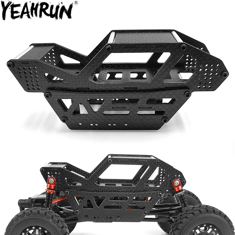 YEAHRUN рама рок-багги из углеродного волокна, клетка, корпус, шасси для 1/24 RC гусеничного автомобиля, осевые детали обновления SCX24
YEAHRUN рама рок-багги из углеродного волокна, клетка, корпус, шасси для 1/24 RC гусеничного автомобиля, осевые детали обновления SCX24