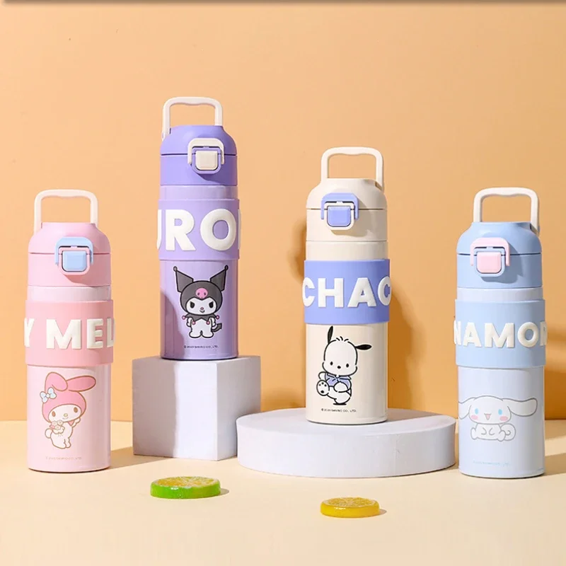 Sanrio Insulation Cup Food-grade Large-capacity Children's Straw Cup Portable Vacuum Water Bottle Children's Insulated Water Cup
Sanrio Insulation Cup Food-grade Large-capacity Children's Straw Cup Portable Vacuum Water Bottle Children's Insulated Water Cup