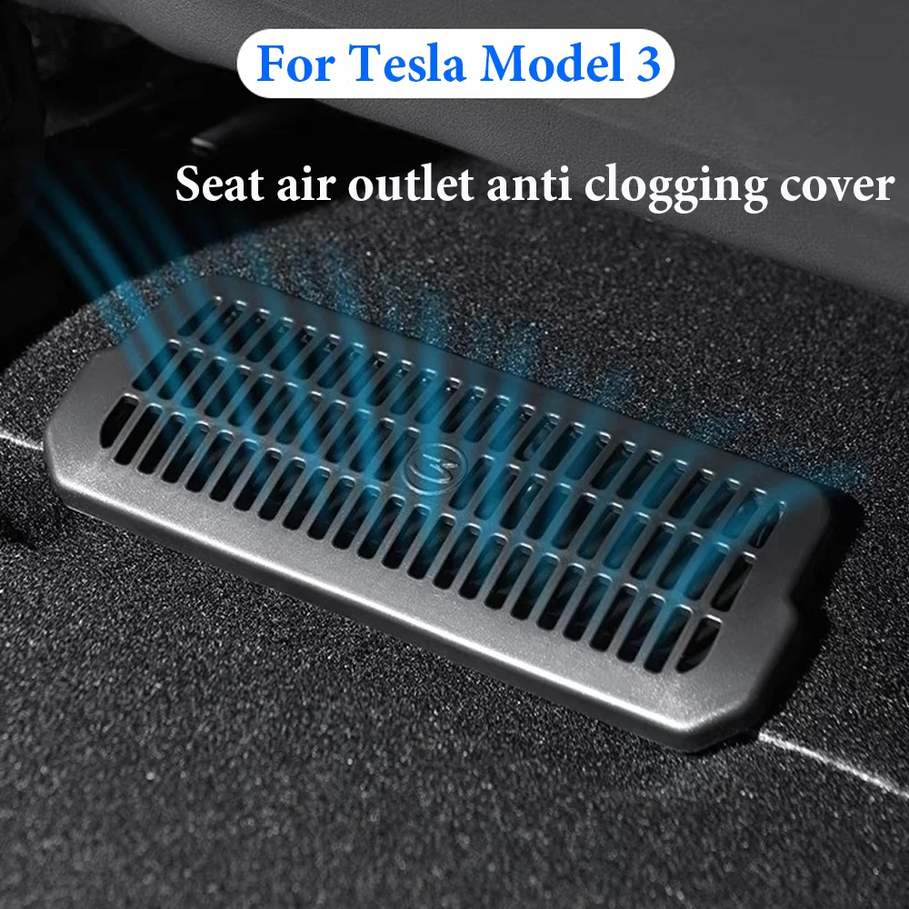2PCS Car Under Seat Air Outlet Protective Cover Patch For Tesla Model 3 Highland 2023 2024 Auto Interior Accessories
2PCS Car Under Seat Air Outlet Protective Cover Patch For Tesla Model 3 Highland 2023 2024 Auto Interior Accessories