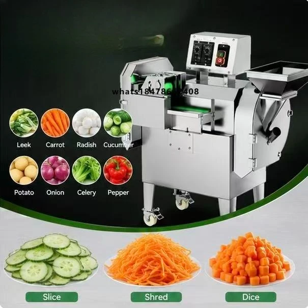 Multifunctional Electric Vegetable Cutter Commercial Use Canteens Fully Automatic Slicing Dicing Shredding Cutting Vegetables
Multifunctional Electric Vegetable Cutter Commercial Use Canteens Fully Automatic Slicing Dicing Shredding Cutting Vegetables