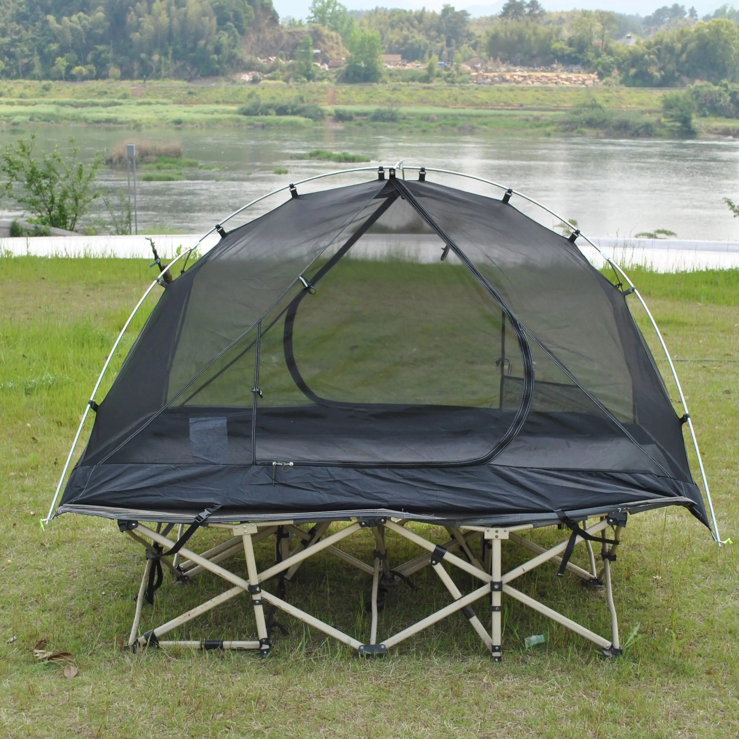 Mesh Tent, 2 Person Indoor Baby Mesh Tent, Outdoor Camping, Picnic,2 Doors Breathable Camp Tent Reading Mesh Tent,Excluding bed 
Mesh Tent, 2 Person Indoor Baby Mesh Tent, Outdoor Camping, Picnic,2 Doors Breathable Camp Tent Reading Mesh Tent,Excluding bed