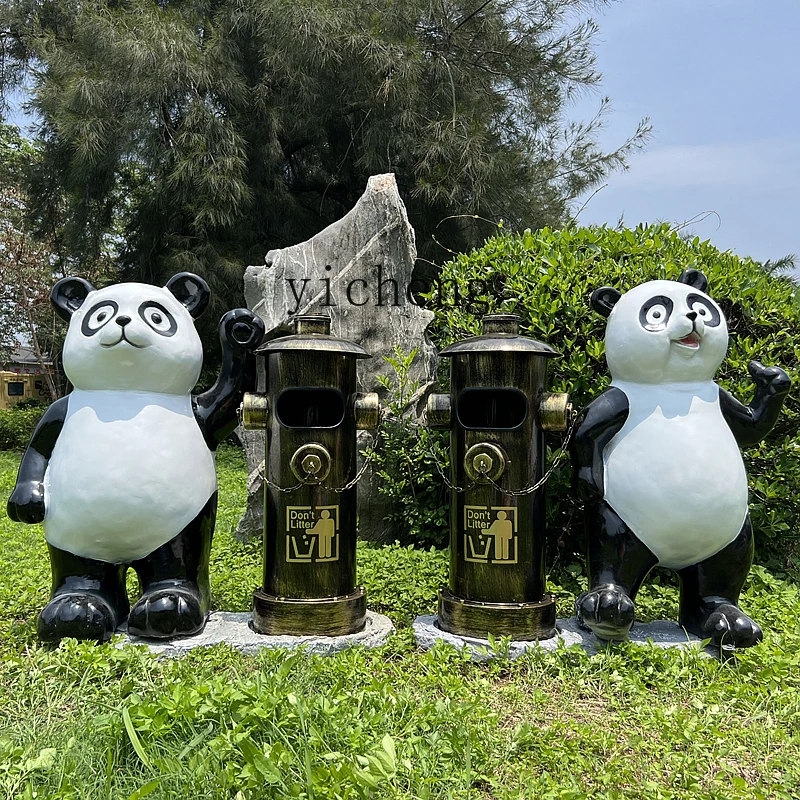 ZK outdoor creative cartoon trash can fiberglass sculpture animal decoration ornament
ZK outdoor creative cartoon trash can fiberglass sculpture animal decoration ornament
