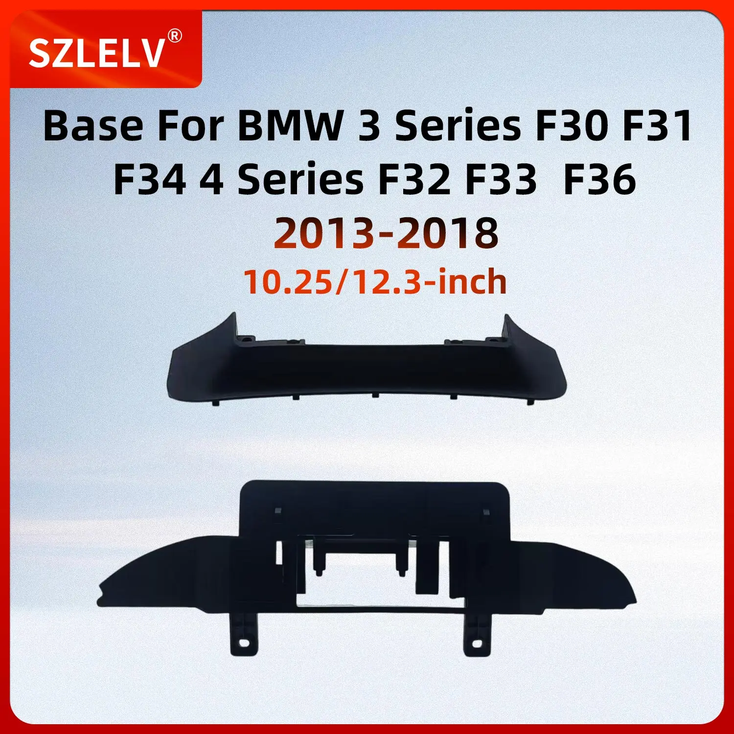 For BMW 3 Series F30 F31 Mounting Bracket Compatible with Car Screen Navigation Multimedia Player Non-destructive Modification
For BMW 3 Series F30 F31 Mounting Bracket Compatible with Car Screen Navigation Multimedia Player Non-destructive Modification