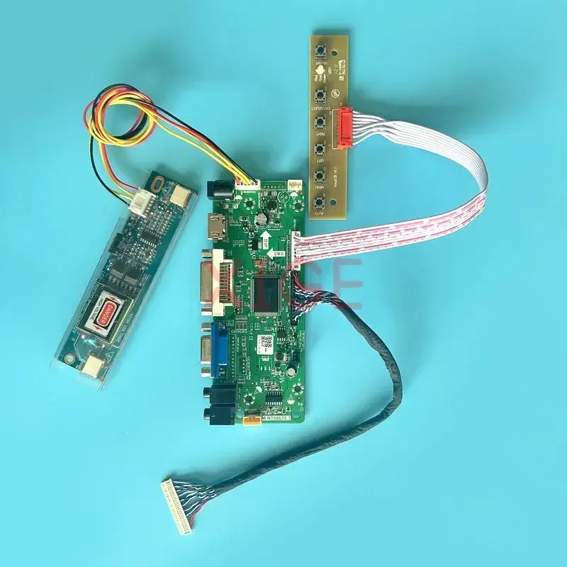 For LM190WX1 HT190WG3 M190MWW3 M190MWW4 LCD Driver Controller Board 30Pin LVDS 1440*900 2CCFL HDMI-Compatible Kit Screen VGA DVI
For LM190WX1 HT190WG3 M190MWW3 M190MWW4 LCD Driver Controller Board 30Pin LVDS 1440*900 2CCFL HDMI-Compatible Kit Screen VGA DVI