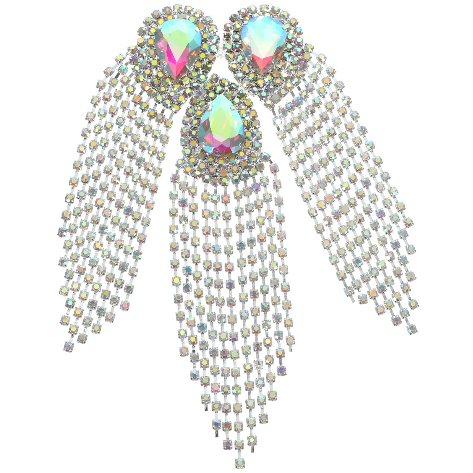 Alloy Crystal Tassel Applique Decorative Brooch Clothing Patch Sewing Diy Garment Accessories For Women
Alloy Crystal Tassel Applique Decorative Brooch Clothing Patch Sewing Diy Garment Accessories For Women