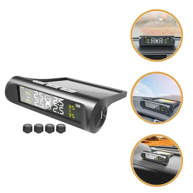 For Car Tyre Pressure Monitor Tyre Pressure Alarm 4 External Sensors Car Tire Pressure Monitoring System TPMS Hot Sales
For Car Tyre Pressure Monitor Tyre Pressure Alarm 4 External Sensors Car Tire Pressure Monitoring System TPMS Hot Sales