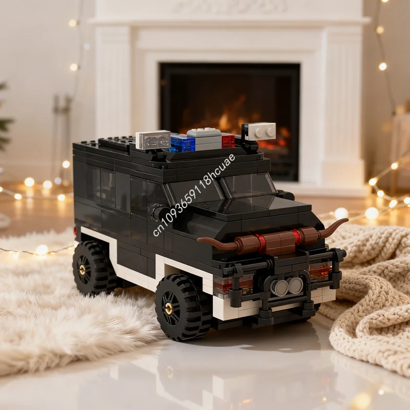 265 шт. MOC Hounddog McBrag S полицейская машина Ninjago модель строительные блоки игрушки рождественские подарки строительная идея образование
265 шт. MOC Hounddog McBrag S полицейская машина Ninjago модель строительные блоки игрушки рождественские подарки строительная идея образование