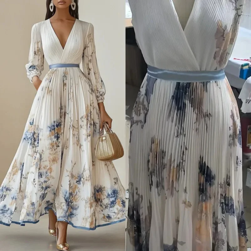 Mini Dress Floral Midi Dresses Women Featuring Eur Ru Plant Floral Prints V-neck Vacation A-line Loose Mid Waist Dresses New
Mini Dress Floral Midi Dresses Women Featuring Eur Ru Plant Floral Prints V-neck Vacation A-line Loose Mid Waist Dresses New
