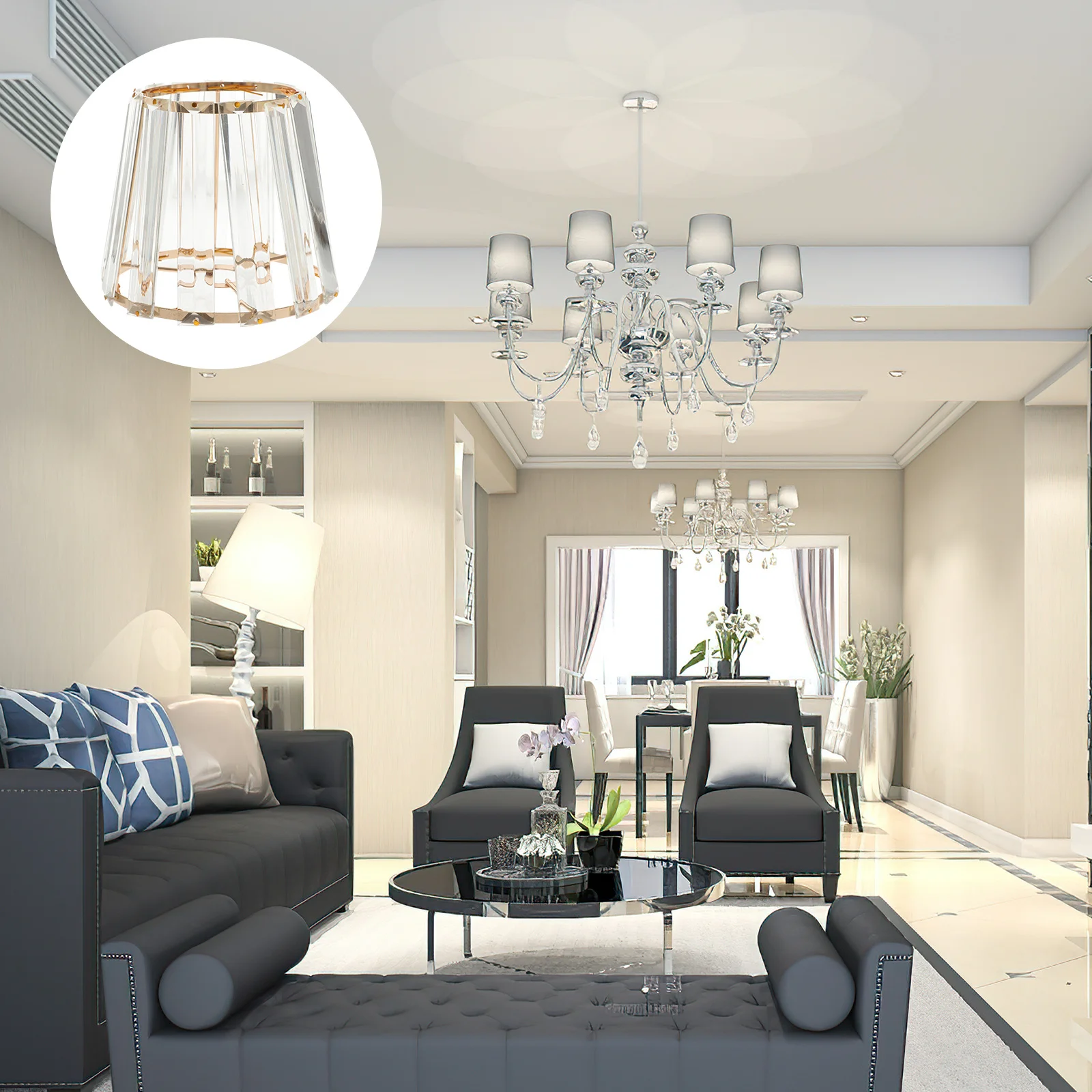 Glass Lamp Shade Premium Replacement for Desk Lamp Table Light Modern Elegant Design Smooth Finish Lightweight Easy Install E14
Glass Lamp Shade Premium Replacement for Desk Lamp Table Light Modern Elegant Design Smooth Finish Lightweight Easy Install E14