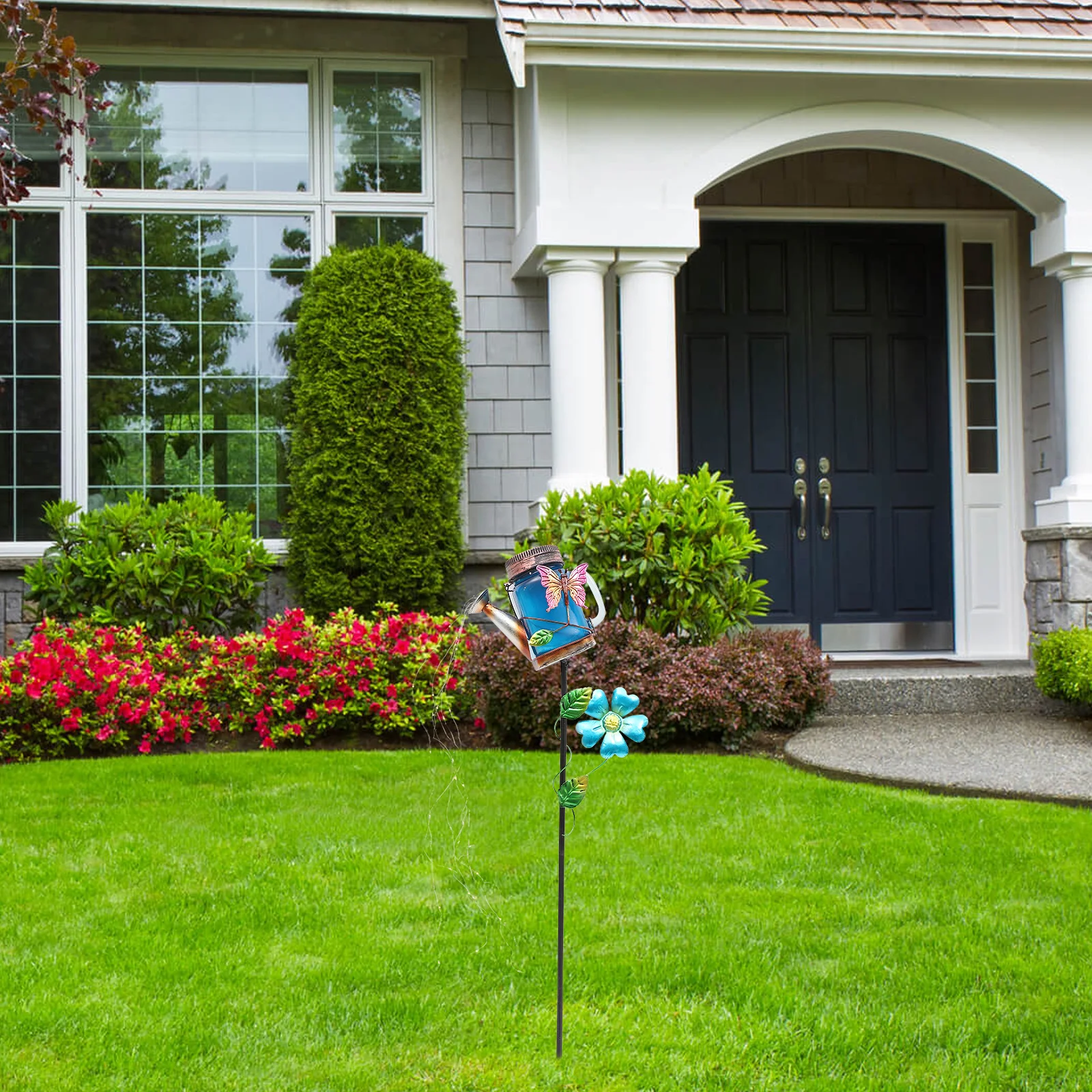 Garden Lamp Jar Butterfly Waterproof Outdoor Solar Light Yard Decoration Ground Plug L Lighting Solar Powered
Garden Lamp Jar Butterfly Waterproof Outdoor Solar Light Yard Decoration Ground Plug L Lighting Solar Powered