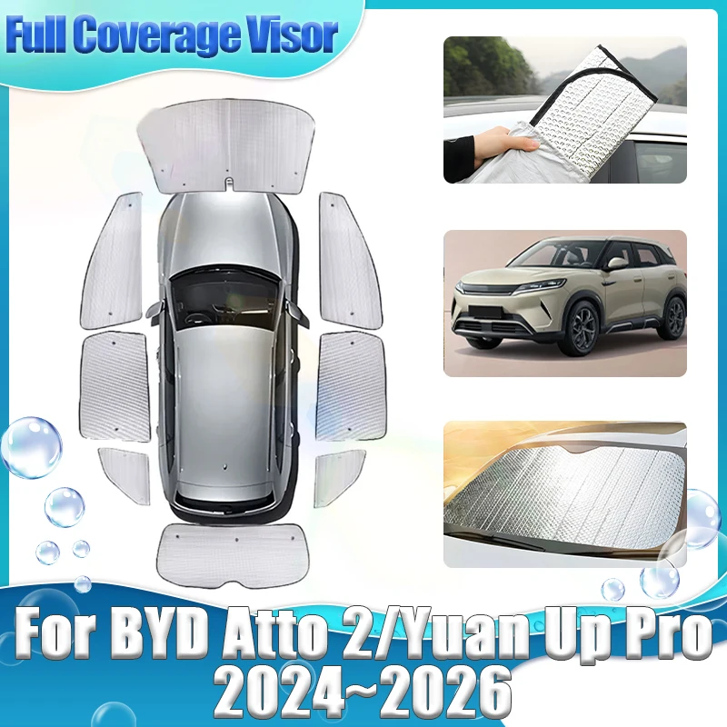 For BYD Atto 2 Accessories Yuan Up Pro SC3E Sunshading Side Sunscreen Parasol Window Sunshade Sun Visors Anti-UV Car Accessories
For BYD Atto 2 Accessories Yuan Up Pro SC3E Sunshading Side Sunscreen Parasol Window Sunshade Sun Visors Anti-UV Car Accessories