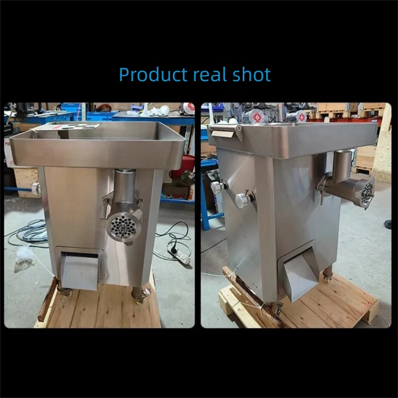 Большой кухонный электрический мясорубка, вертикальный многофункциональный съемный набор ножей, измельчитель овощей и мясорубка
Большой кухонный электрический мясорубка, вертикальный многофункциональный съемный набор ножей, измельчитель овощей и мясорубка