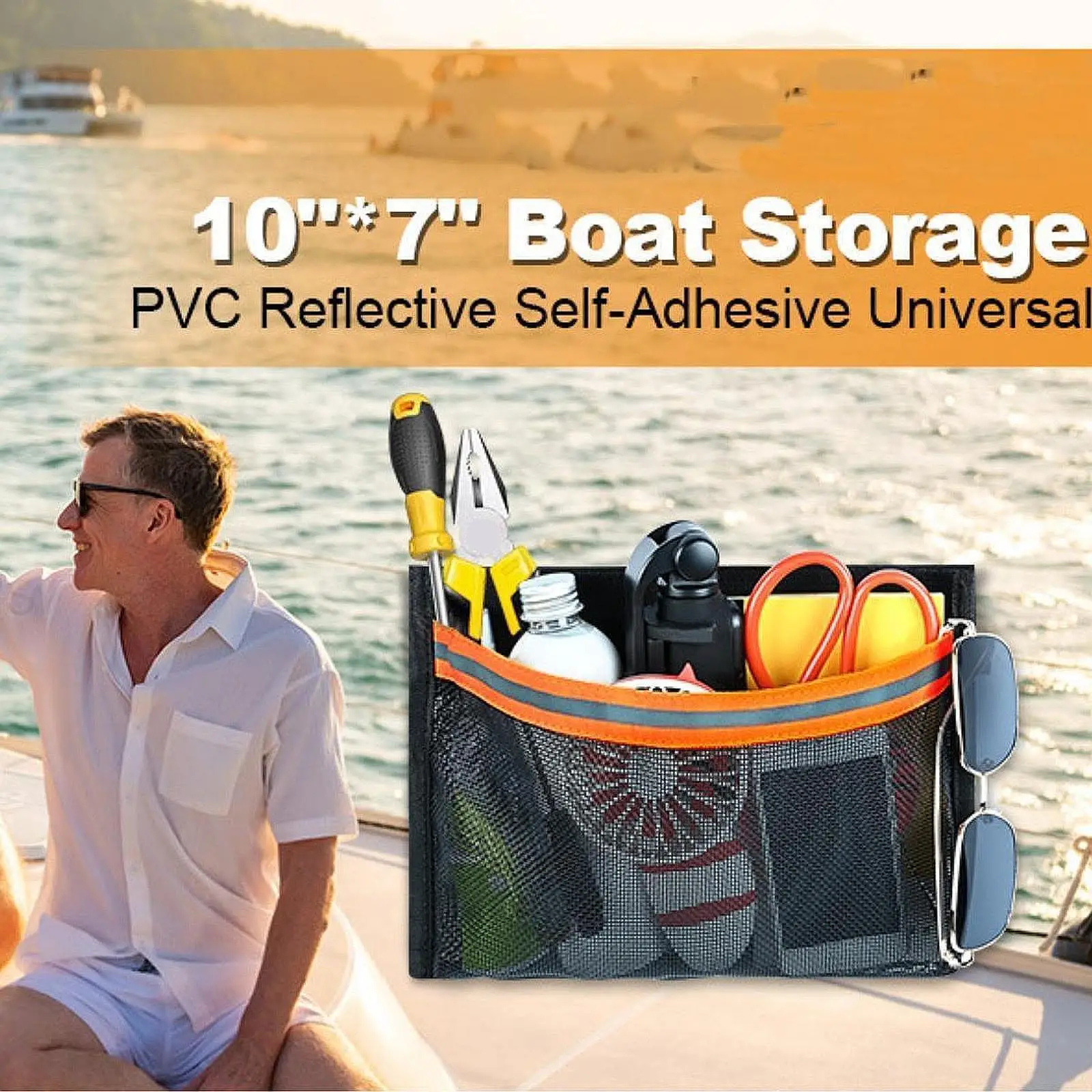 Сетка для хранения лодок, сетка для хранения ПВХ, портативная, 10 х 7 дюймов, светоотражающая, для
Сетка для хранения лодок, сетка для хранения ПВХ, портативная, 10 х 7 дюймов, светоотражающая, для