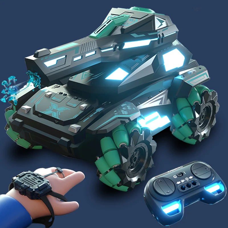 Радиоуправляемый автомобиль, детские игрушки для детей, полноприводный внедорожник с дистанционным управлением, модель танка с двойным управлением жестами, Водяная бомба, Электрический бронированный автомобиль
Радиоуправляемый автомобиль, детские игрушки для детей, полноприводный внедорожник с дистанционным управлением, модель танка с двойным управлением жестами, Водяная бомба, Электрический бронированный автомобиль