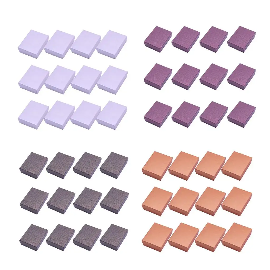12pcs Jewelry Box W/ Diamond Sponge Earrings Square Paper Box Christmas Jewelry
12pcs Jewelry Box W/ Diamond Sponge Earrings Square Paper Box Christmas Jewelry