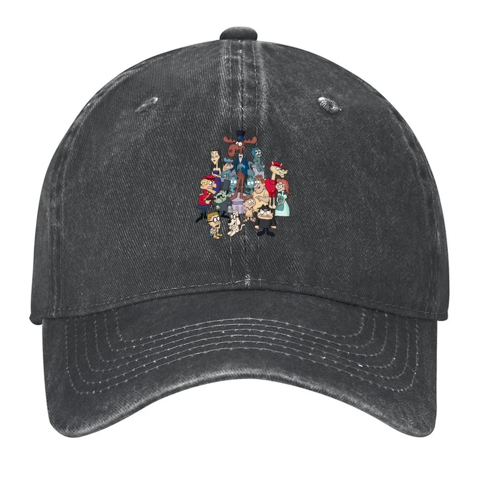 Tributes to Jay Ward Cartoons Rocky, Bullwinkle, and Friends Baseball Cap Rave winter hats for men dad hat Designer Man Women's
Tributes to Jay Ward Cartoons Rocky, Bullwinkle, and Friends Baseball Cap Rave winter hats for men dad hat Designer Man Women's