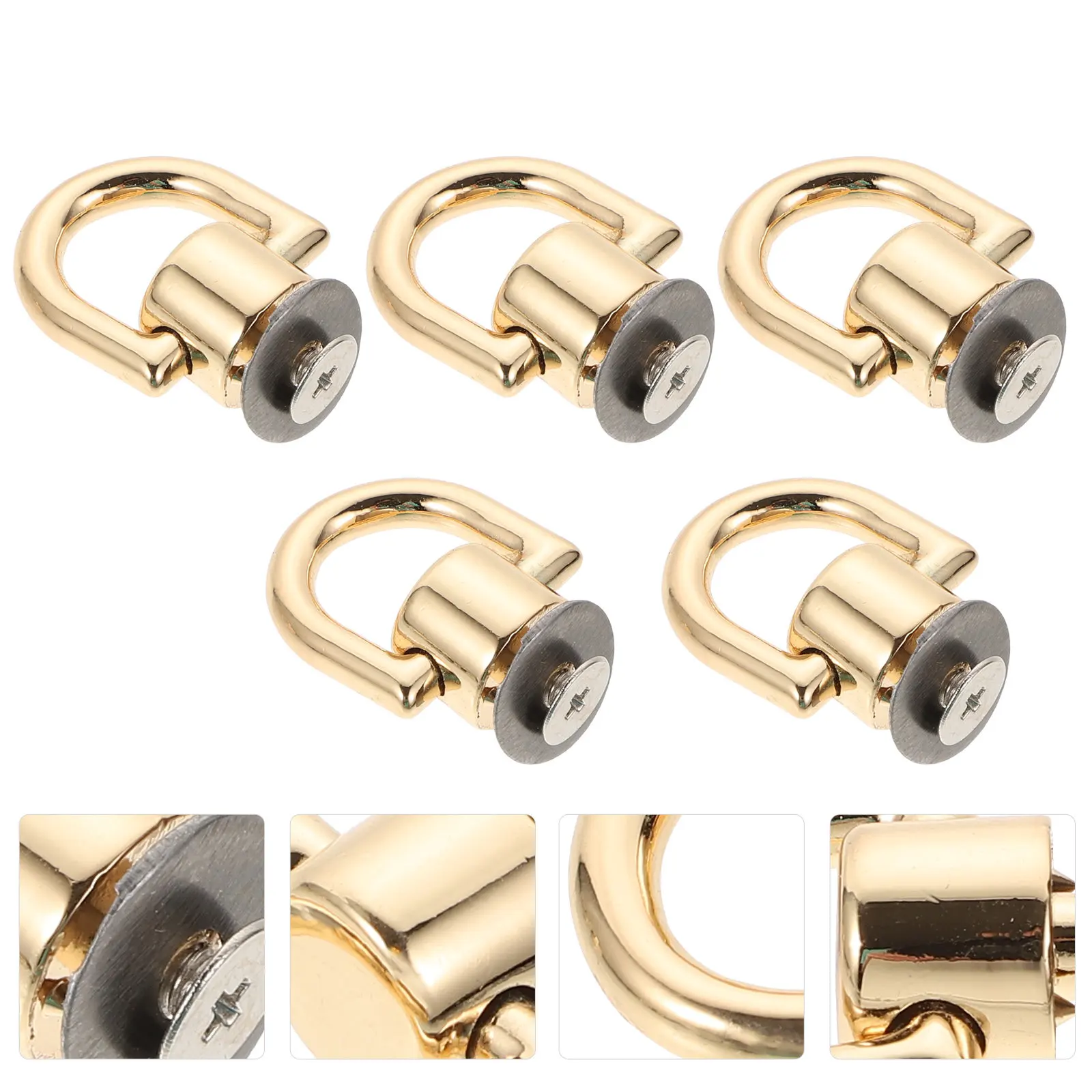 5Pcs Sturdy Metal Bag Buckles Zinc Alloy Lightweight Compact Clasps for Shoulder Pouch Luggage Strap Replacement Universal Use
5Pcs Sturdy Metal Bag Buckles Zinc Alloy Lightweight Compact Clasps for Shoulder Pouch Luggage Strap Replacement Universal Use