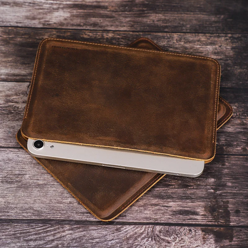 Чехол из натуральной кожи для iPad Mini 6, винтажный чехол для планшета для iPad Mini 5 4, аксессуары для планшетов 8,3 дюйма
Чехол из натуральной кожи для iPad Mini 6, винтажный чехол для планшета для iPad Mini 5 4, аксессуары для планшетов 8,3 дюйма