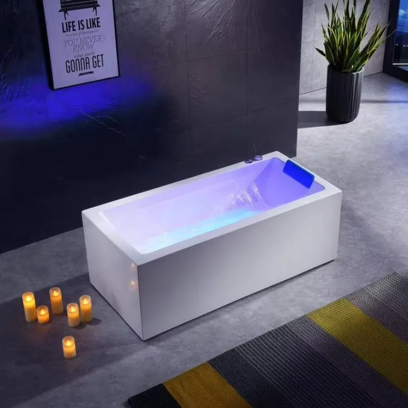 Arttila Indoor Bathtub Jazz White Skirt Portable Single Person Air Bubble Massage Jets Bath Tub for Adults Whirlpool Tub
Arttila Indoor Bathtub Jazz White Skirt Portable Single Person Air Bubble Massage Jets Bath Tub for Adults Whirlpool Tub