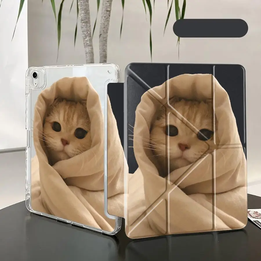 Tablet Case For iPad Pro 2025 Mini 6 7 11th 10th 9th 8th 7th 12.9inch Air 4 5 M3 M2 M4 11inch Holder Cover Y-Fold Cozy Cat
Tablet Case For iPad Pro 2025 Mini 6 7 11th 10th 9th 8th 7th 12.9inch Air 4 5 M3 M2 M4 11inch Holder Cover Y-Fold Cozy Cat