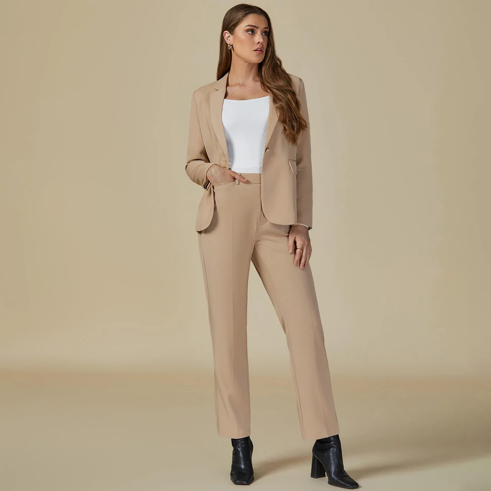 Women's Two Piece Sets Pants Suits Dressy Business Casual Outfits Professional Blazer PantSuit
Women's Two Piece Sets Pants Suits Dressy Business Casual Outfits Professional Blazer PantSuit
