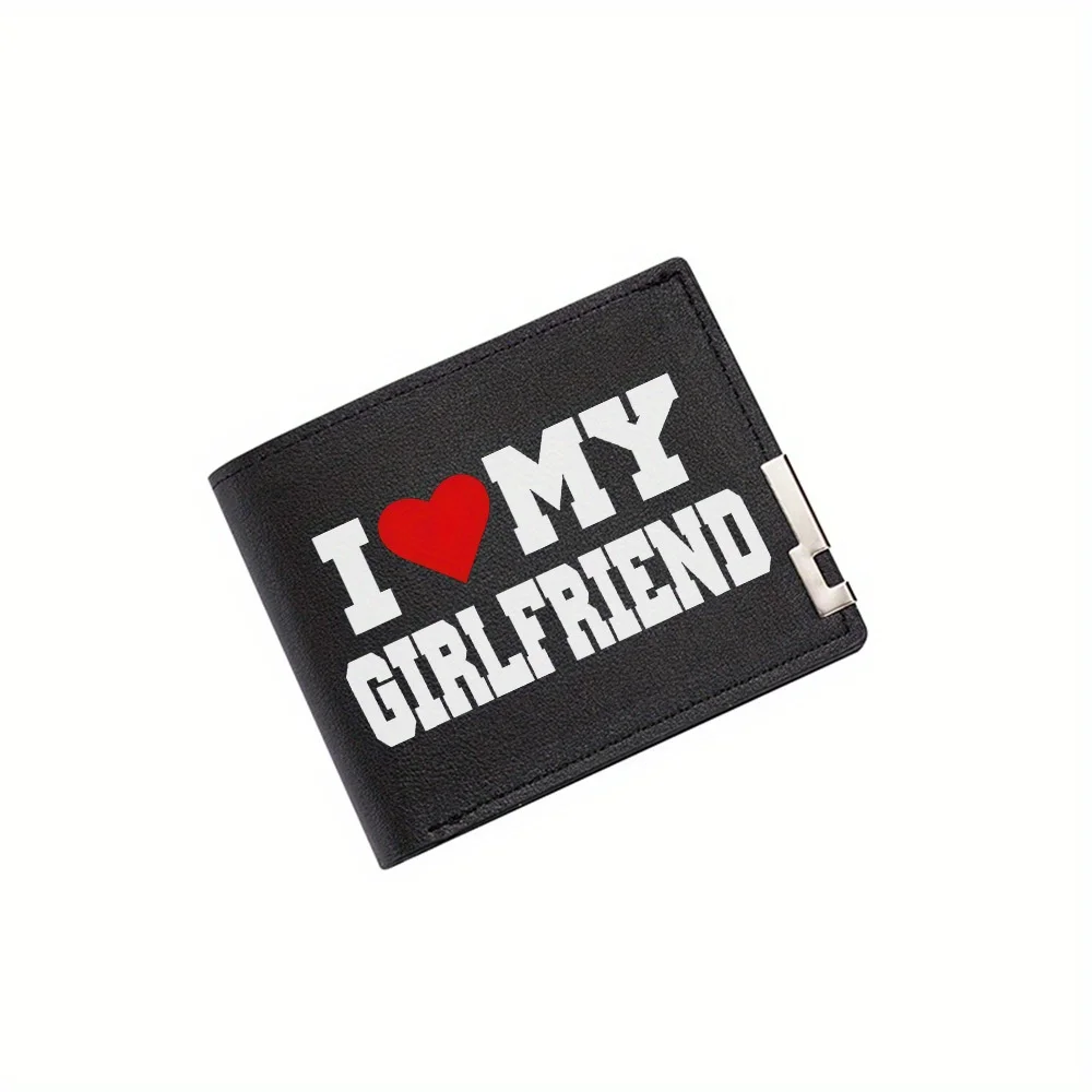 I heart my girlfriend,black background. Men's Wallet Printing Design Simple Modern Stylish Business Father's Boyfriend's Christm
I heart my girlfriend,black background. Men's Wallet Printing Design Simple Modern Stylish Business Father's Boyfriend's Christm
