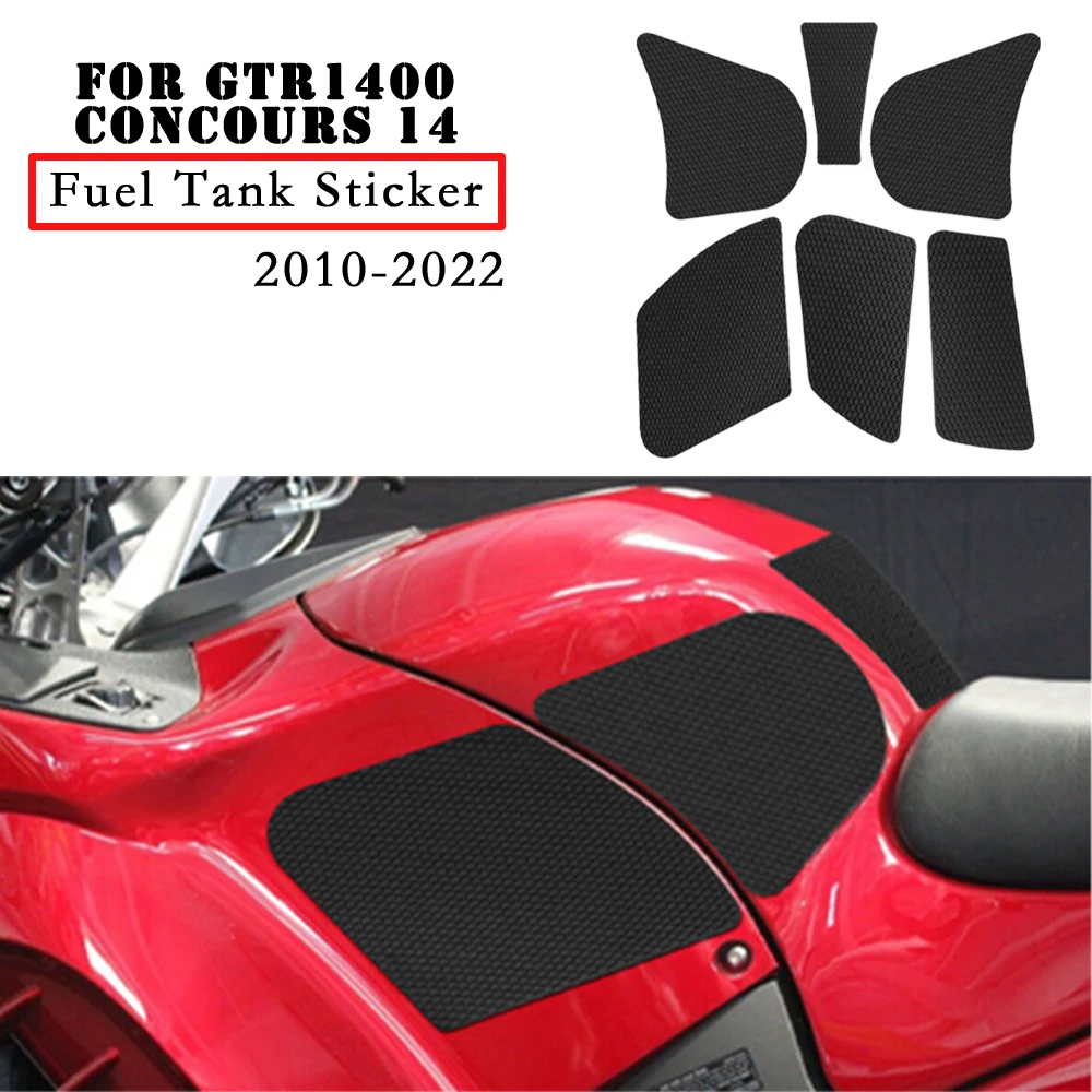 for GTR1400 CONCOURS 14 2010-2022 Motorcycle Fuel Tank Traction Pad Anti-slip Sticker Fuel Tank Knee Pad Fuel Tank Sticker
for GTR1400 CONCOURS 14 2010-2022 Motorcycle Fuel Tank Traction Pad Anti-slip Sticker Fuel Tank Knee Pad Fuel Tank Sticker