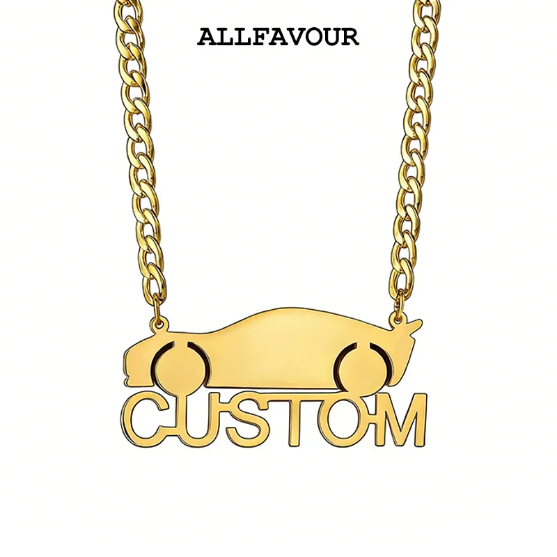 Fashion Personalized Custom Name Pendant Necklace Car Series For Men Boy Gold Color Stainless Steel Unique Birthday Jewelry Gift
Fashion Personalized Custom Name Pendant Necklace Car Series For Men Boy Gold Color Stainless Steel Unique Birthday Jewelry Gift